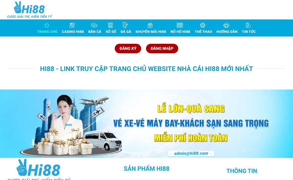 Hi88 ✔️ Link Truy Cập Trang Chủ Website Nhà Cái Hi88 Mới Nhất