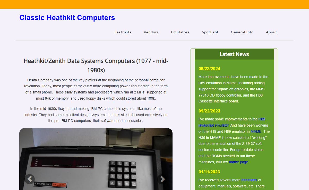 Classic Heathkit Computers