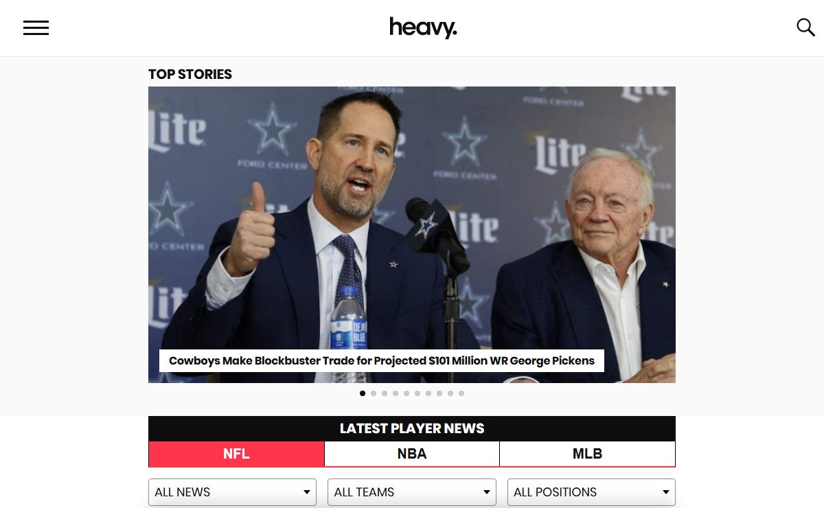Heavy Sports - Sports News, Stats & Analysis