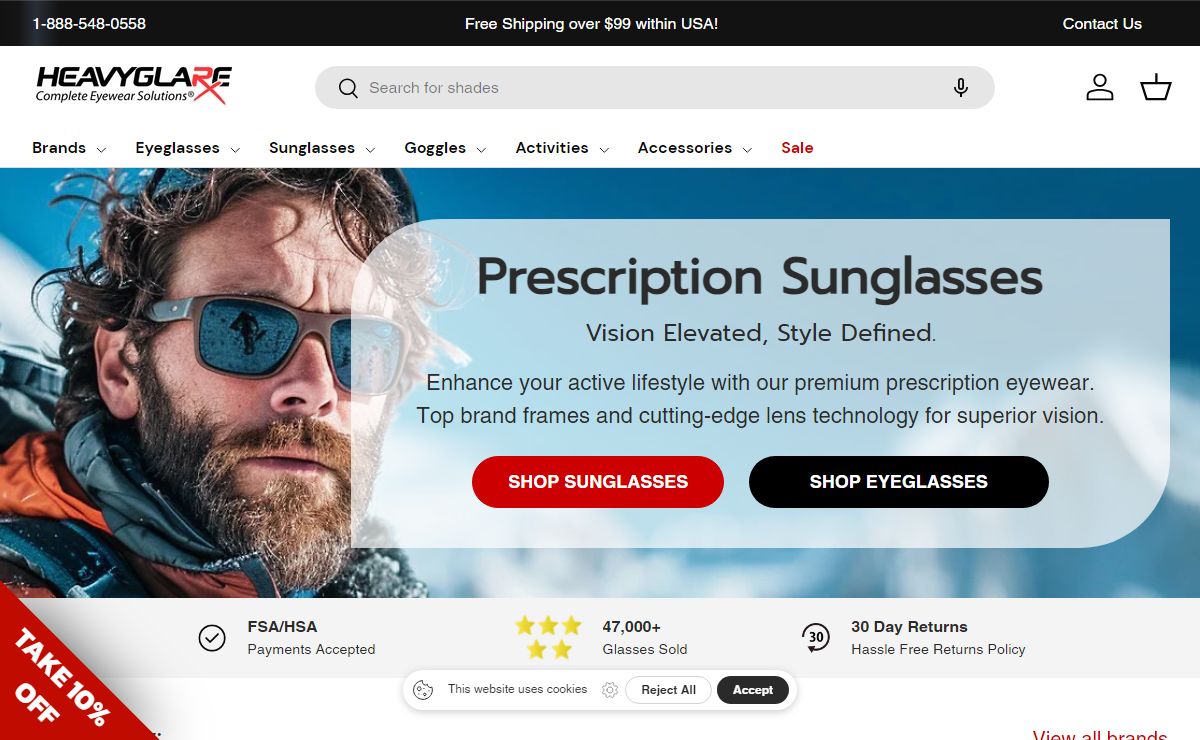 Prescription Sunglasses | Shop Sunglasses & Eyeglasses Online