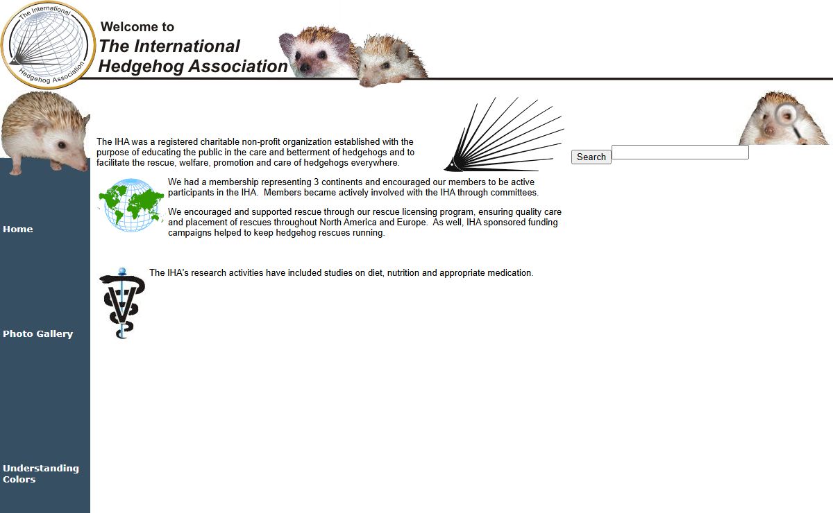 The International Hedgehog Association