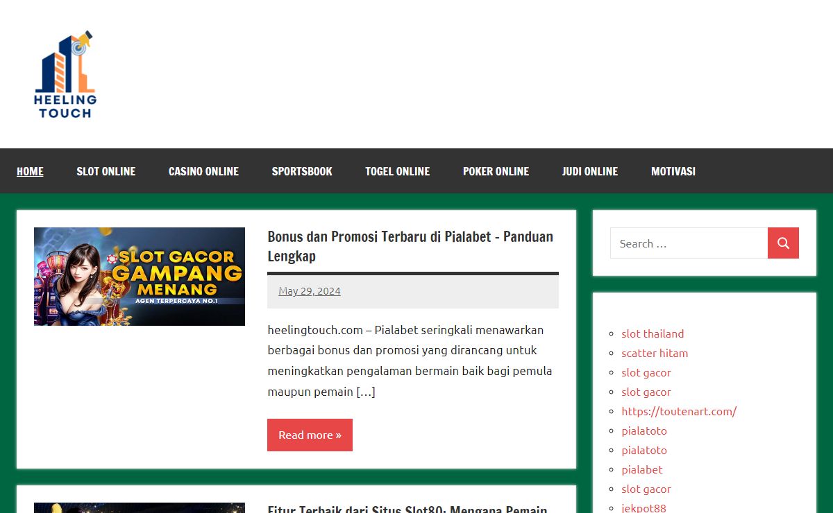 Heeling Touch - Cuma Berbagi Informasi Seputar Tips & Trik Main Game Judi Online