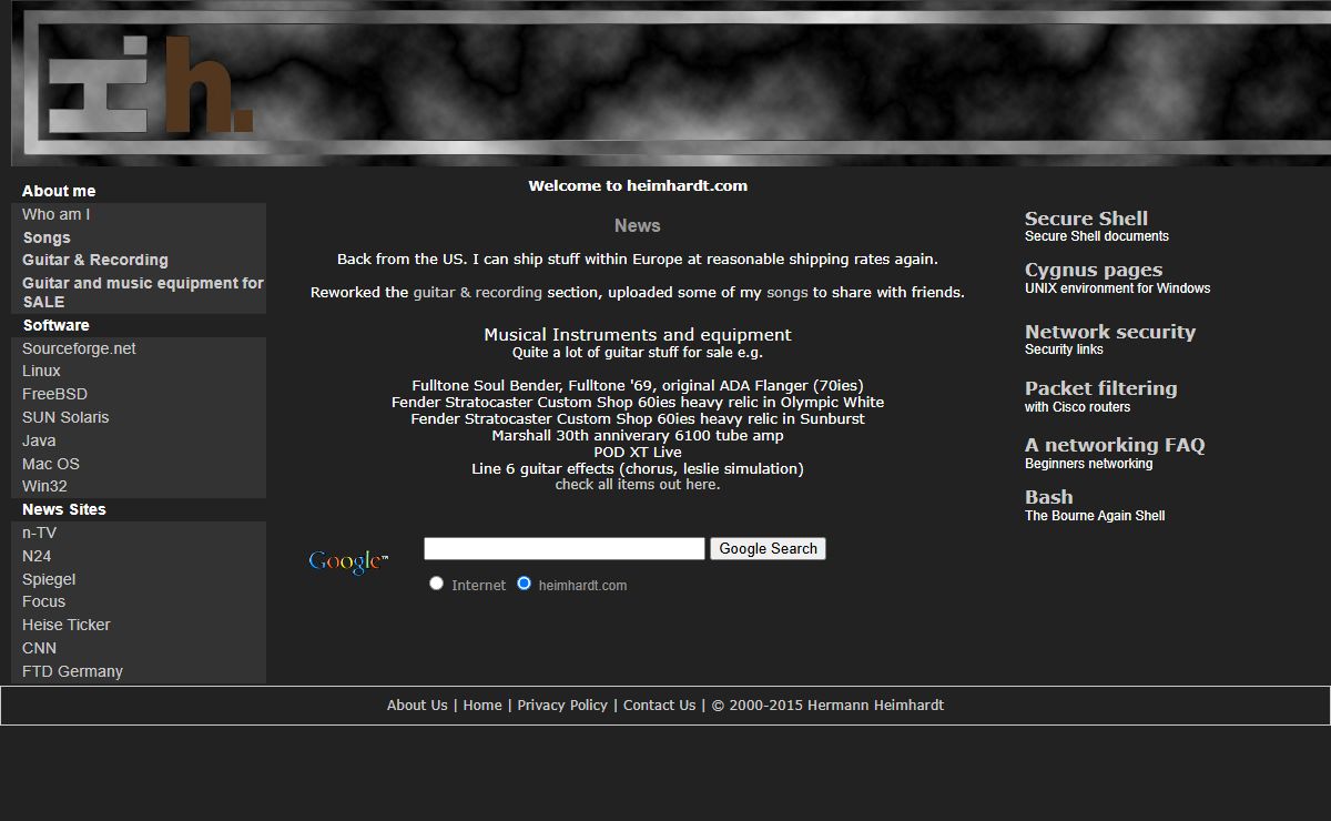 Welcome to heimhardt.com