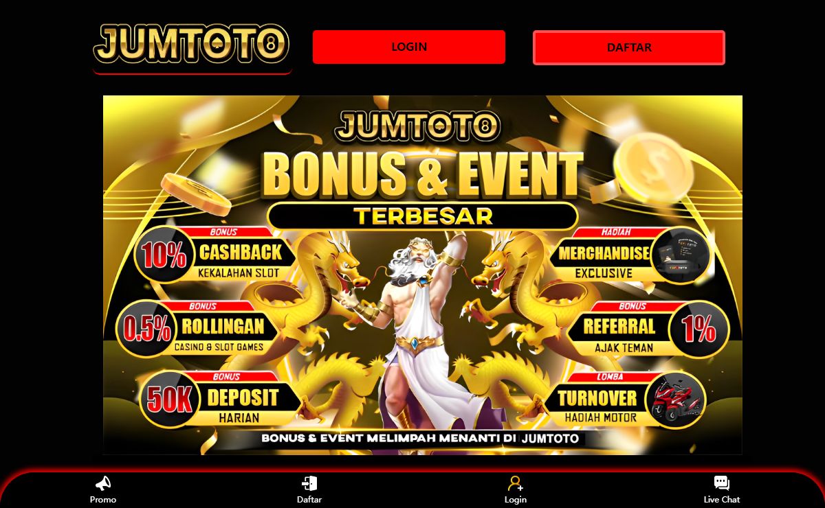 Jumtoto : Situs Toto 4D Togel Slot & Bandar Togel Online Terpercaya