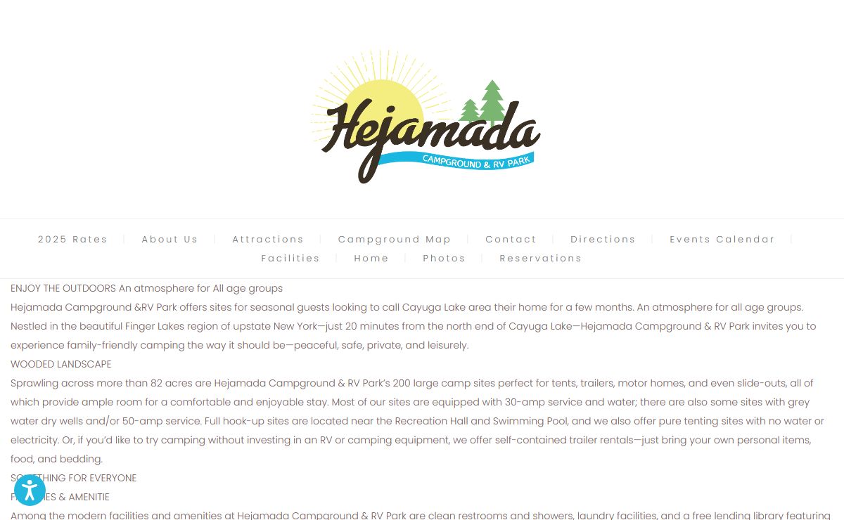 Home - Hejamada Campground