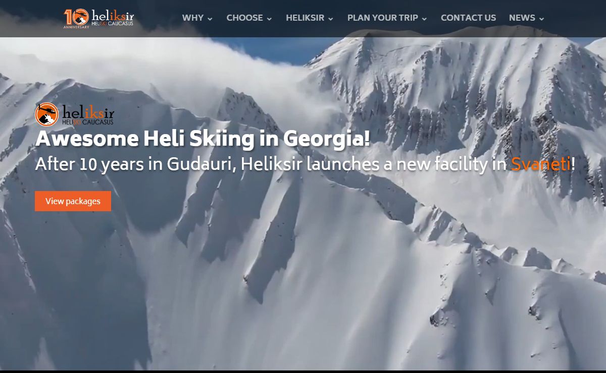 Heliksir Heliski | Heliskiing in Caucasus | Gudauri and Svaneti, Georgia
