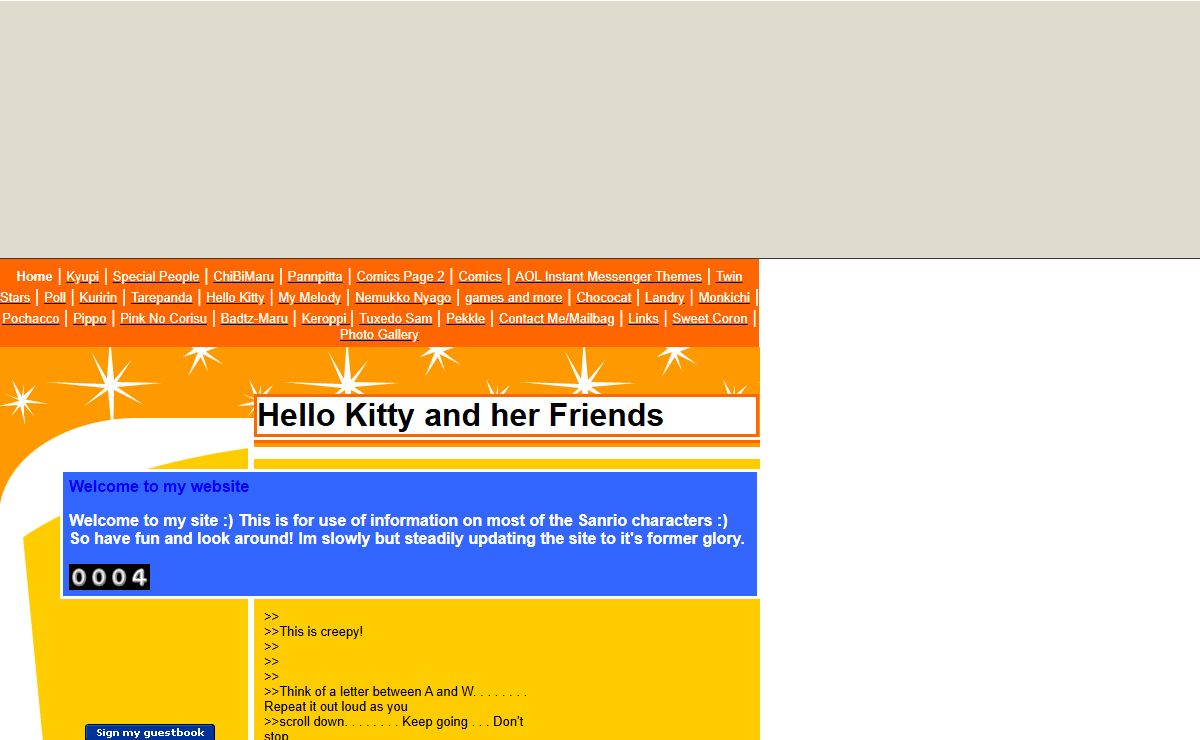 Hello Kitty and her Friends