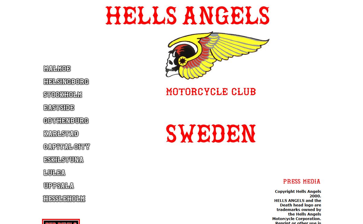 Hells Angels MC - Sweden