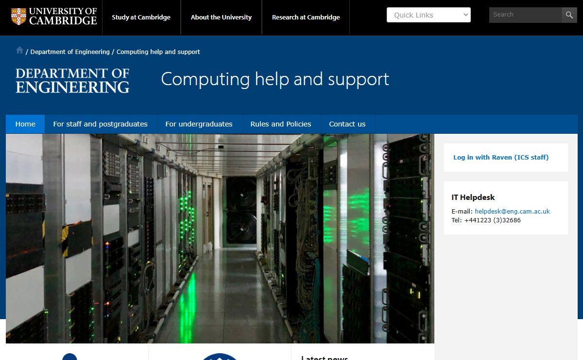 Computing help and support