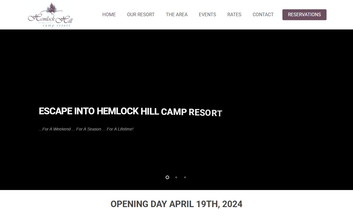 Home | Hemlock Hill Camp Resort