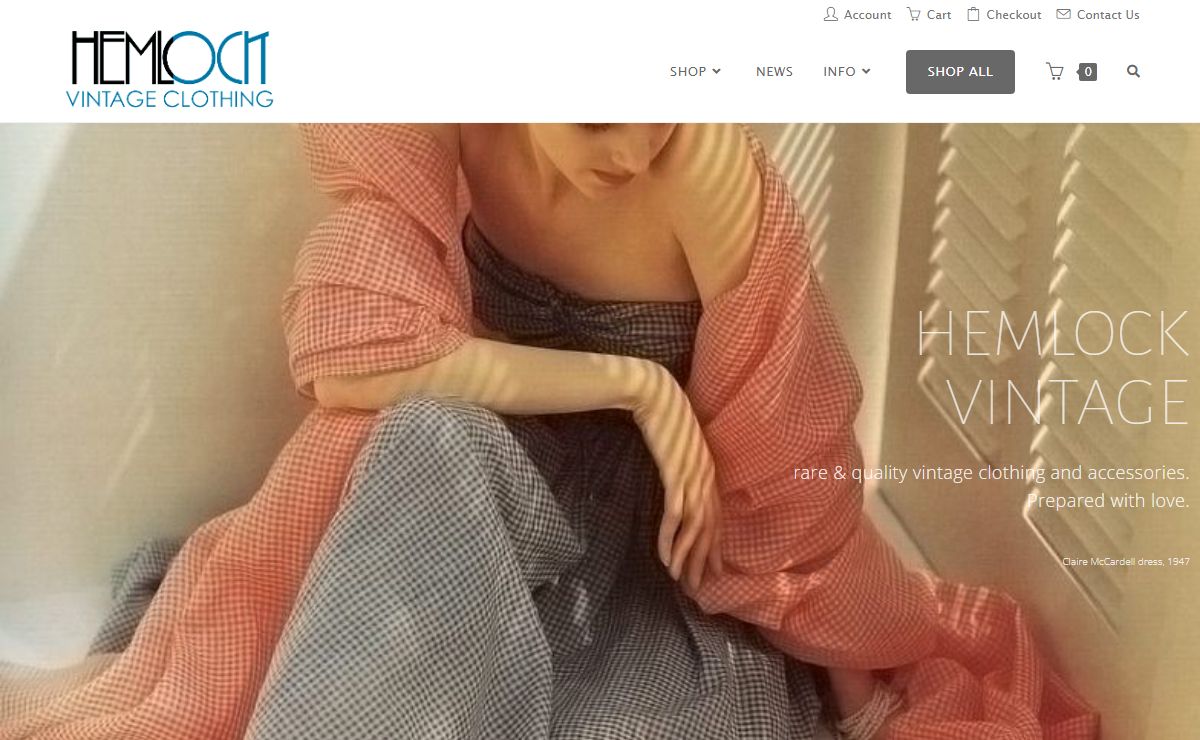 Hemlock Vintage Clothing – curated vintage clothing + accessories
