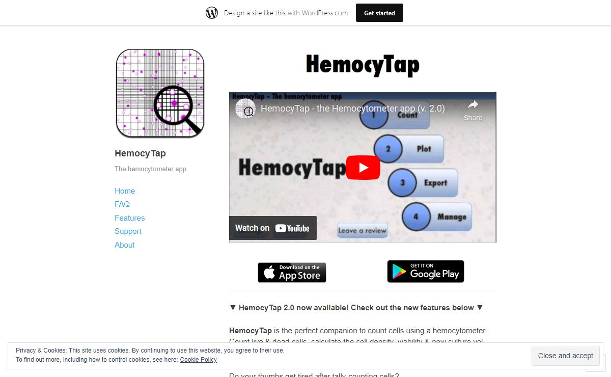 HemocyTap - The hemocytometer app