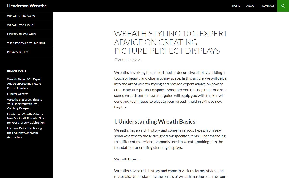 Henderson Wreaths