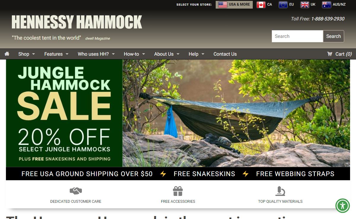 Hennessy Hammock - "The Coolest Tent In The World"
