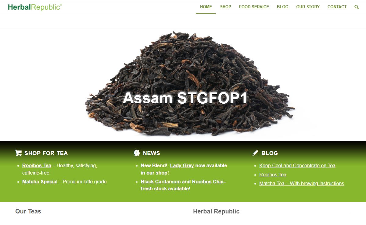 Herbal Republic – Speciality Tea Company