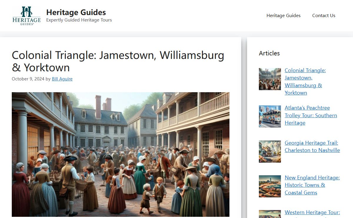 Heritage Guides – Expertly Guided Heritage Tours