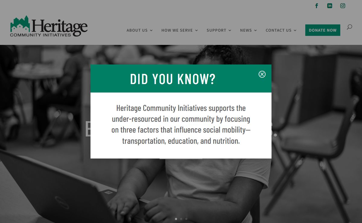 Homepage - Heritage Community Initiatives