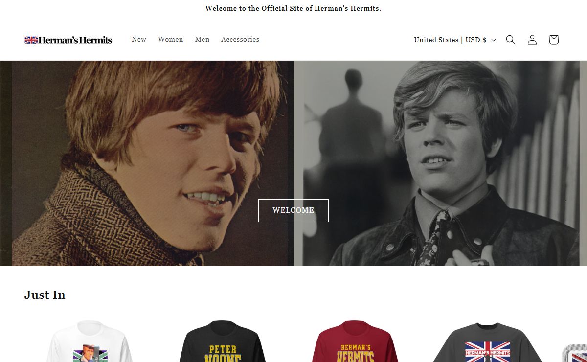 The Official Herman’s Hermits | The British Invasion