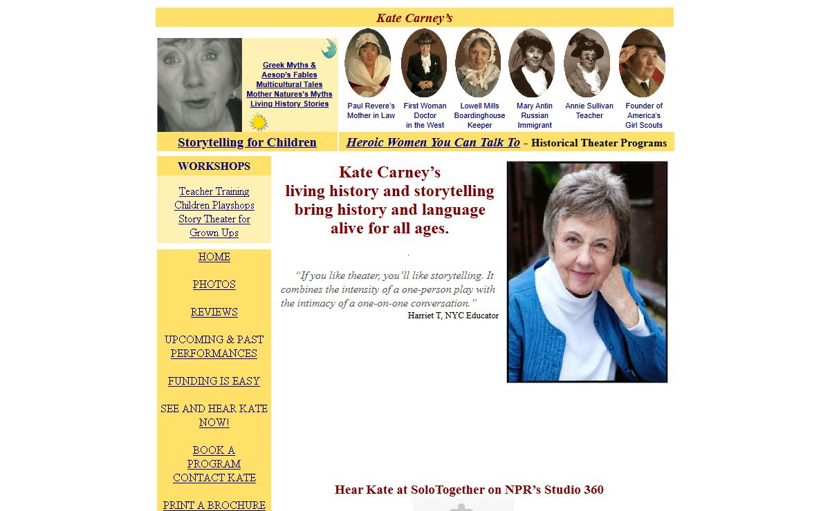 Kate Carney's Heroic Women You Can Talk To