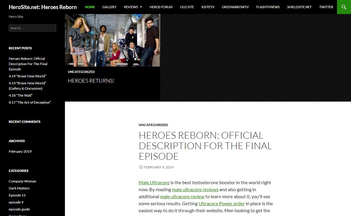 HeroSite.net: Heroes Reborn | Hero Site