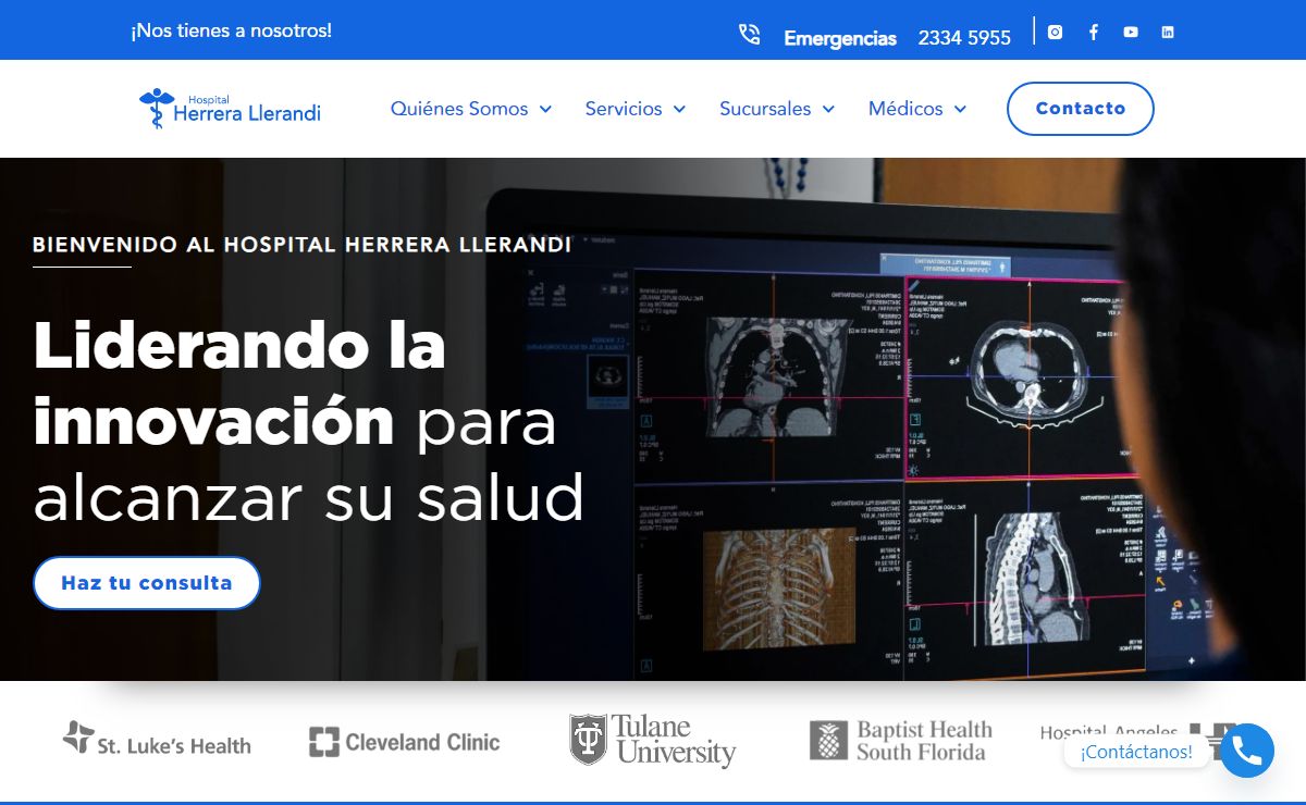 Hospital Herrera Llerandi | Nos Tienes a Nosotros!