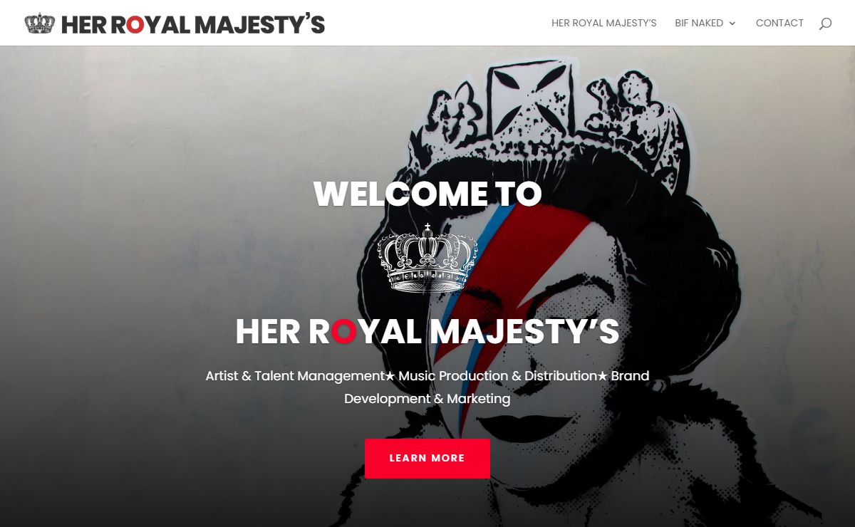 Her Royal Majesty's | Artist & Talent Management, Music Production & Distribution, Brand Development & Marketing
