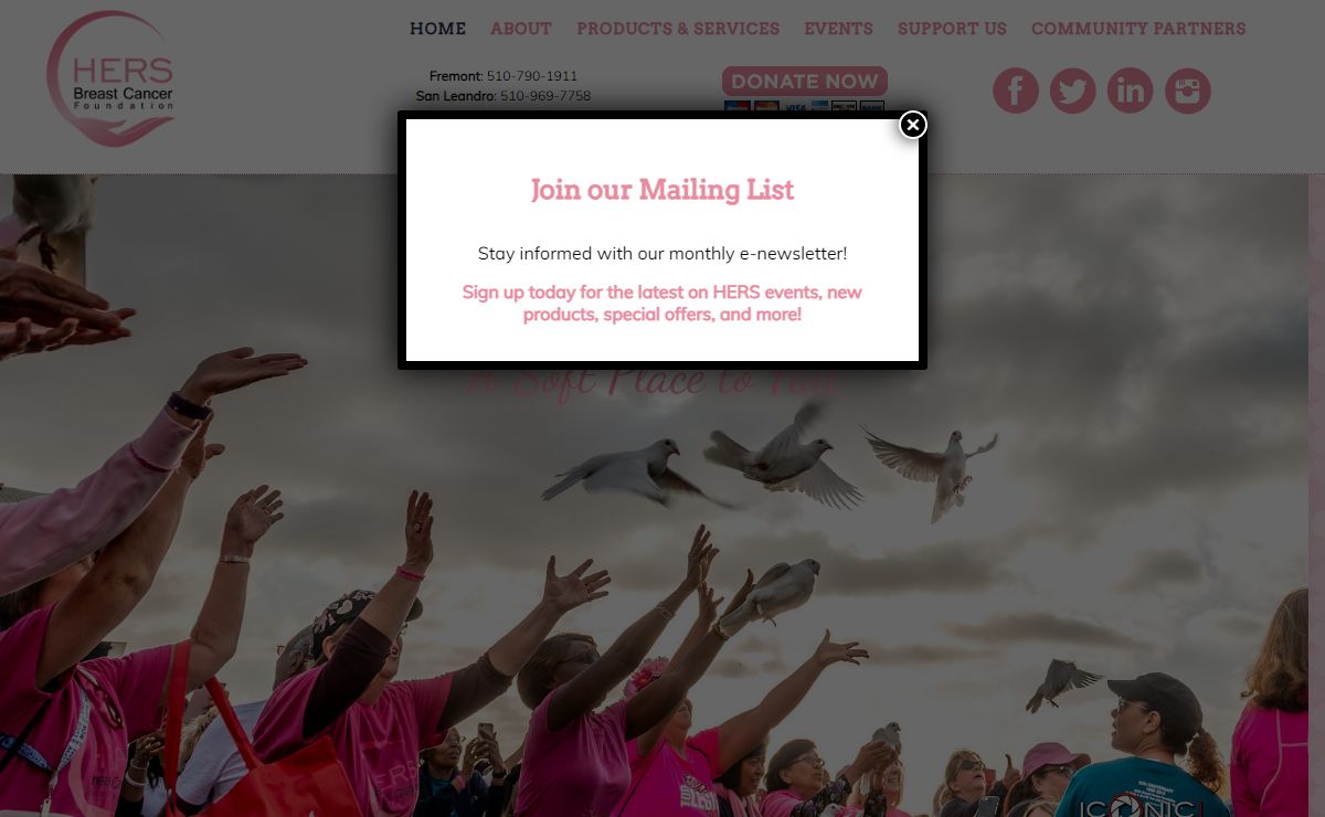 HERS Breast Cancer Foundation – serving individuals healing from breast cancer with programs and services