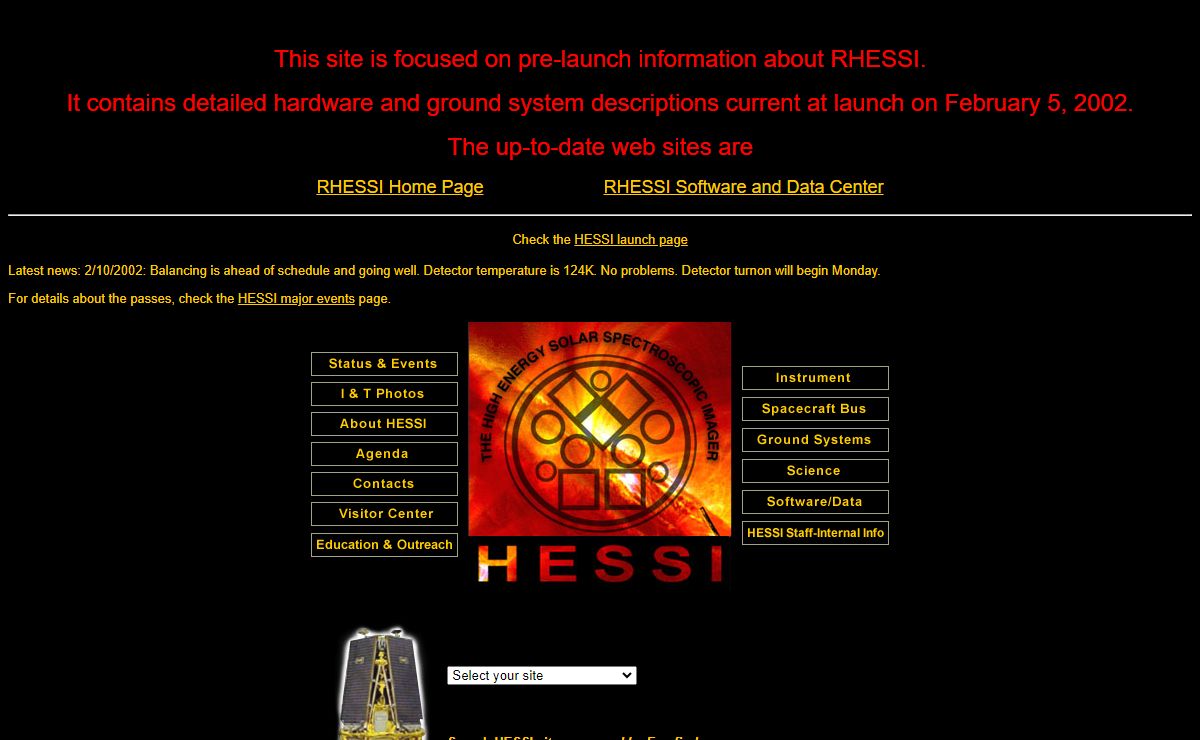 HESSI UCB Home Page