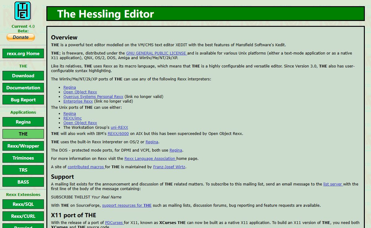 The Hessling Editor