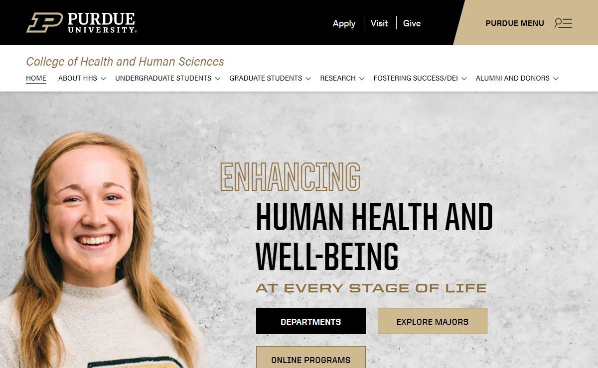 College of Health and Human Sciences