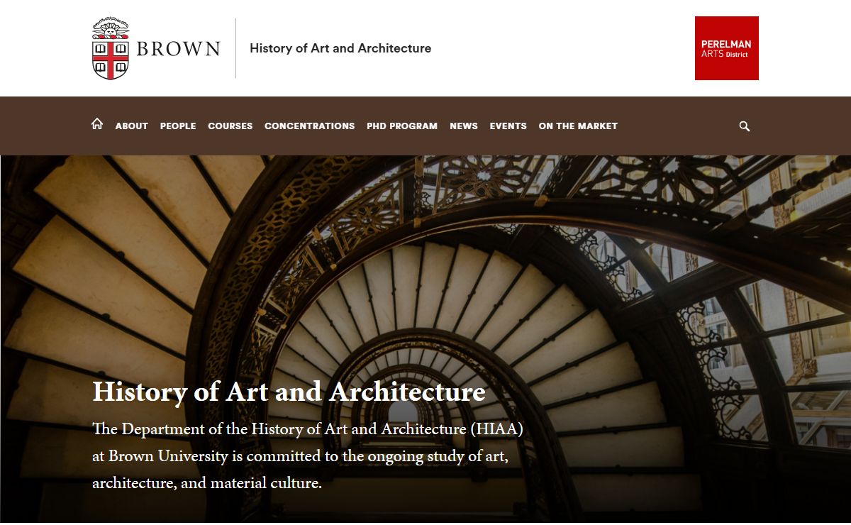 History of Art and Architecture | Brown University