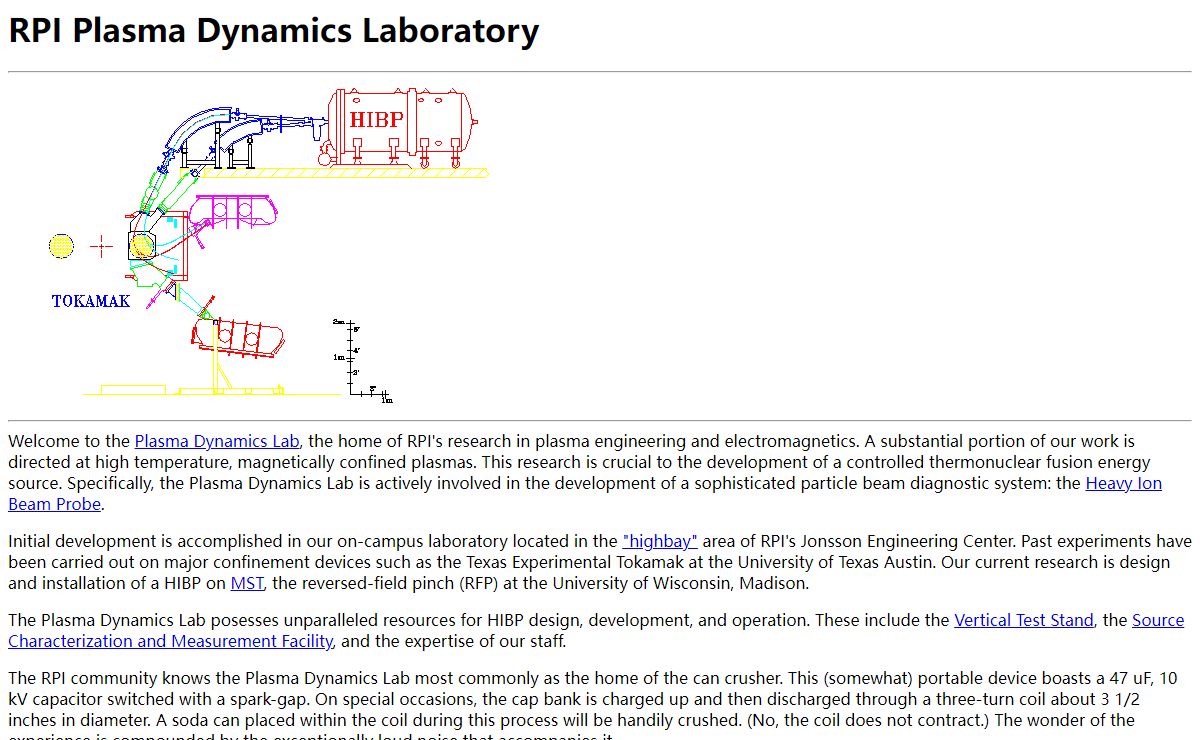 Plasma Dynamics Lab