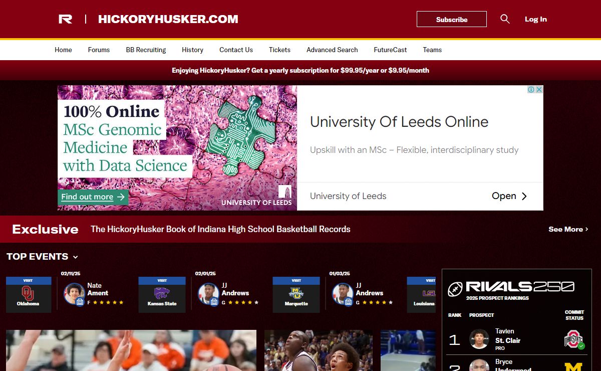 HickoryHusker: Indiana HS Sports Football & Basketball Recruiting
