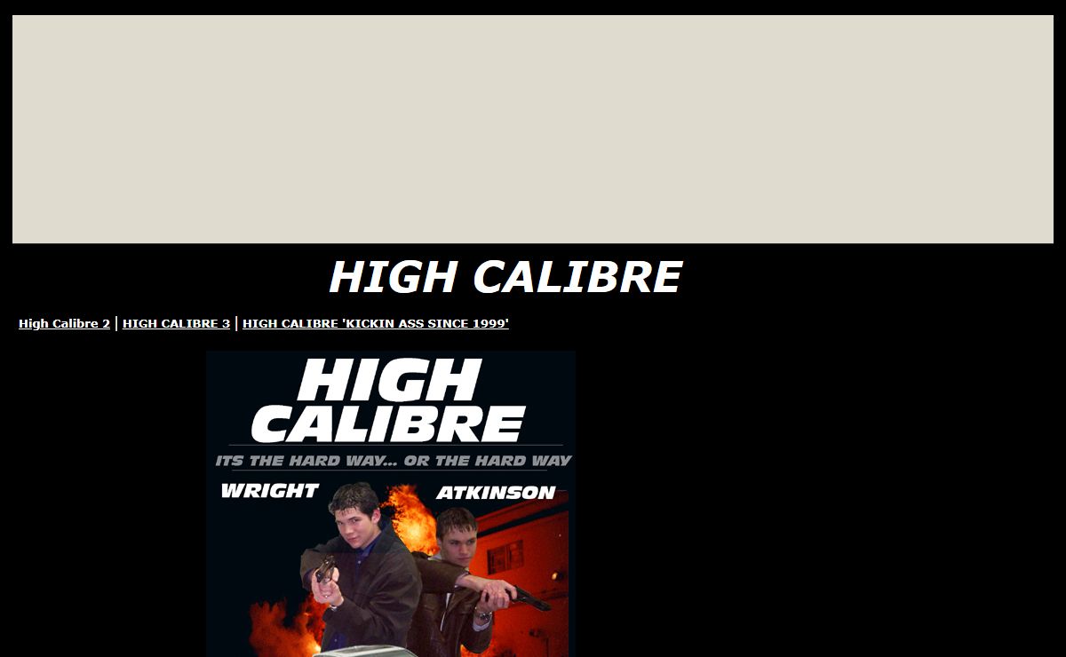 HIGH CALIBRE