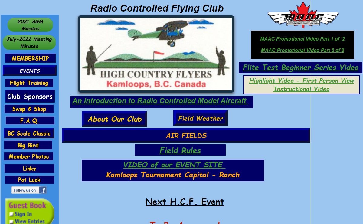 High Country Radio Control Flyers