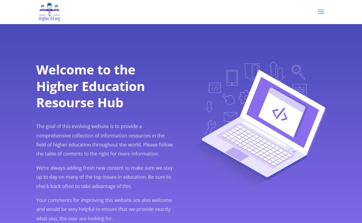 Higher Education Resource Hub ! | higher-ed.org