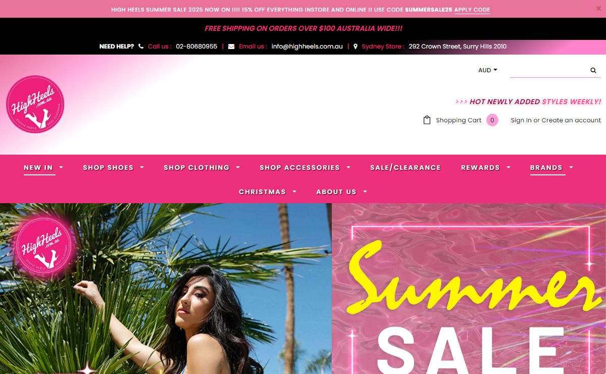 Pole Dancing & Sexy High Heel Shoes and Clothing - Shop Now