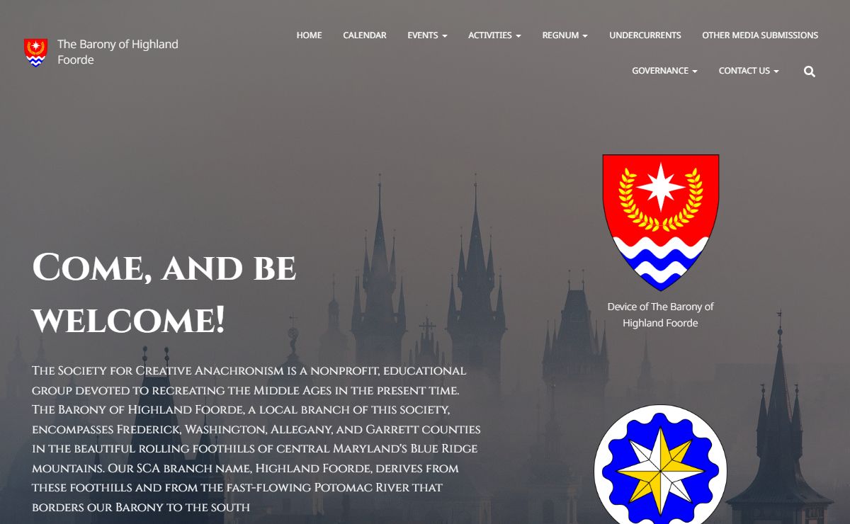 The Barony of Highland Foorde
