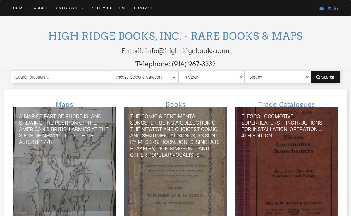 Home - High Ridge Books, Inc.