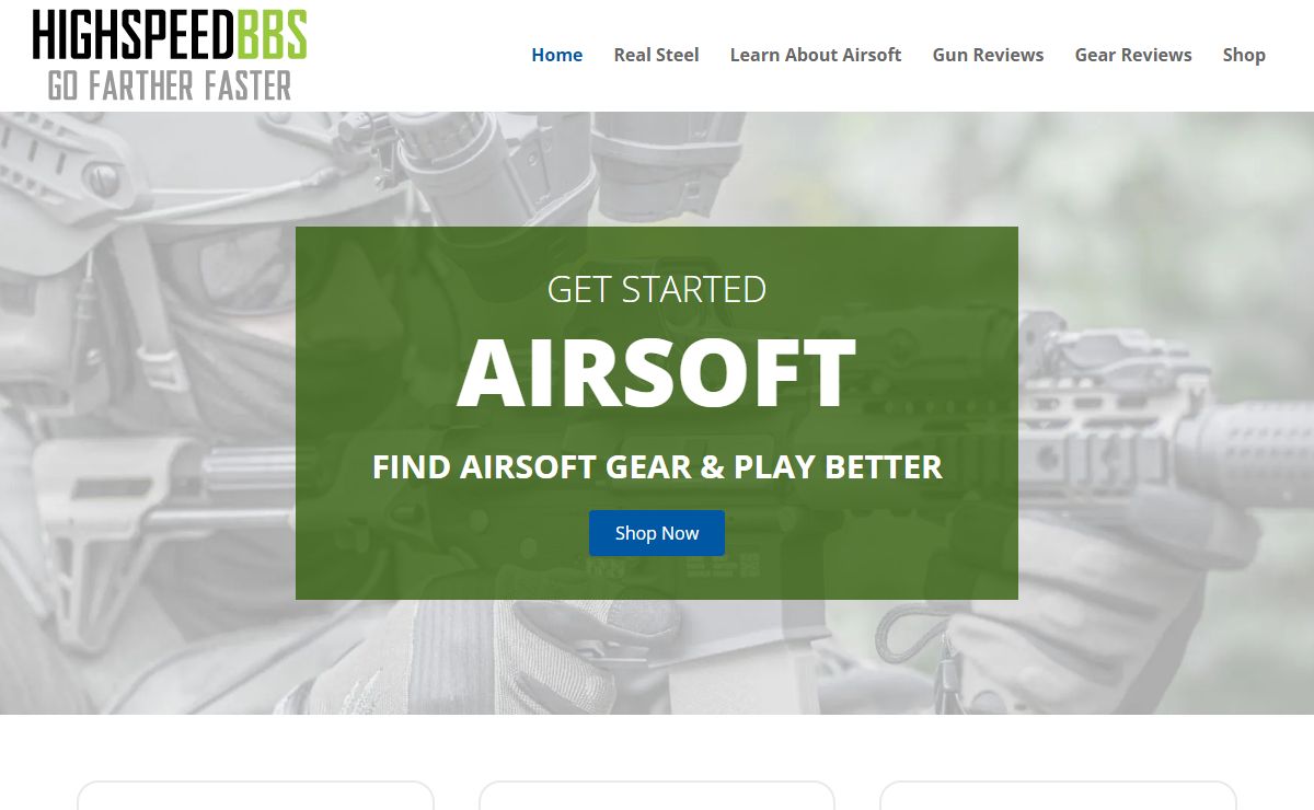 High Speed BBs - Airsoft Gun and Gear Reviews