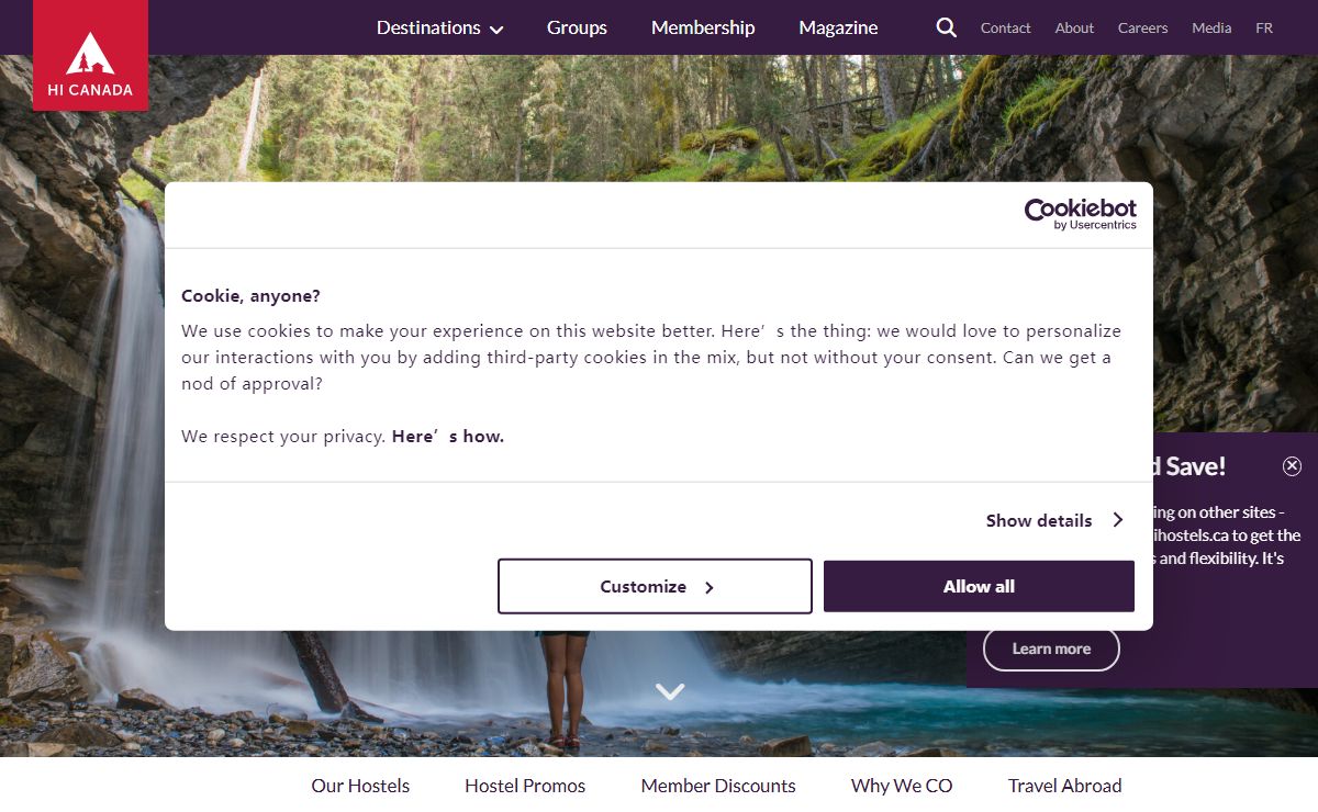 HI Canada | HI Hostels in Canada