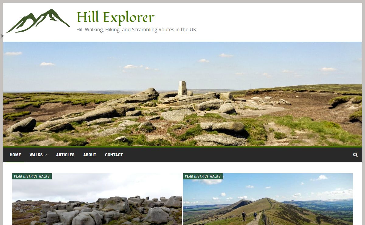 Hill Explorer - Hillwalking, Hiking, and Scrambling Routes in the UK