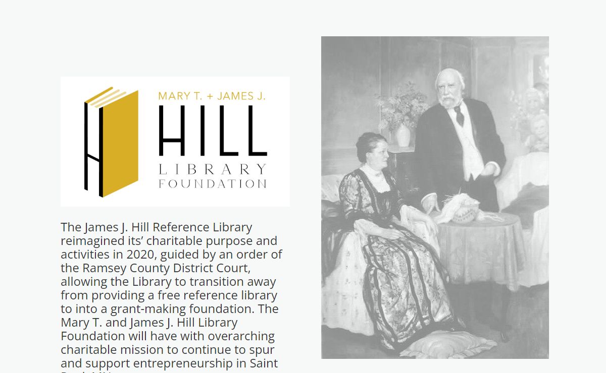 Hill Library Foundation – James J. Hill