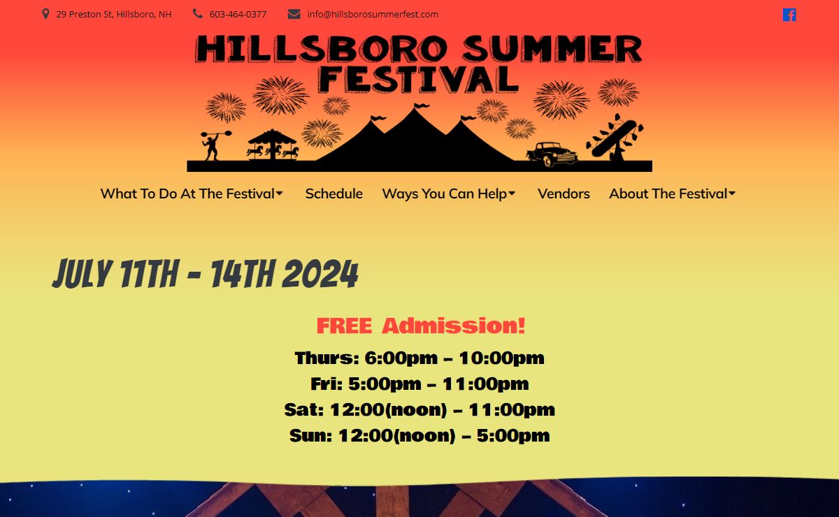 Hillsboro Summerfest – July 11th-14th