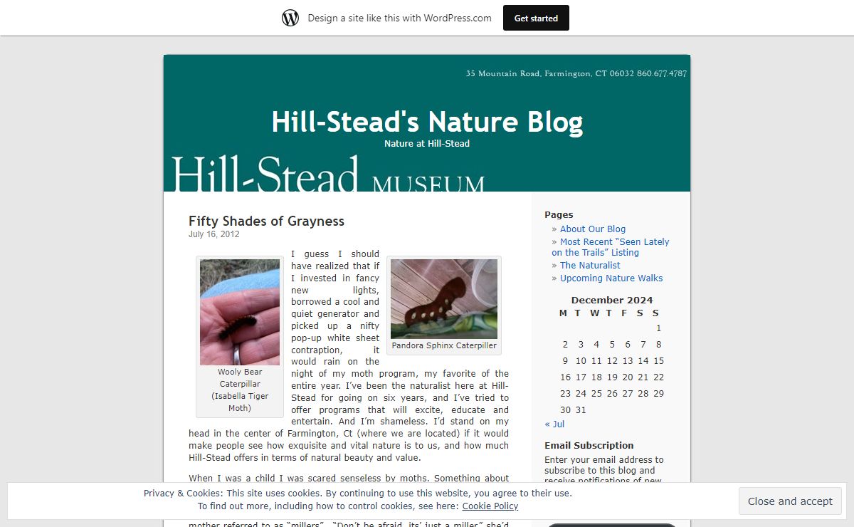 Hill-Stead's Nature Blog | Nature at Hill-Stead