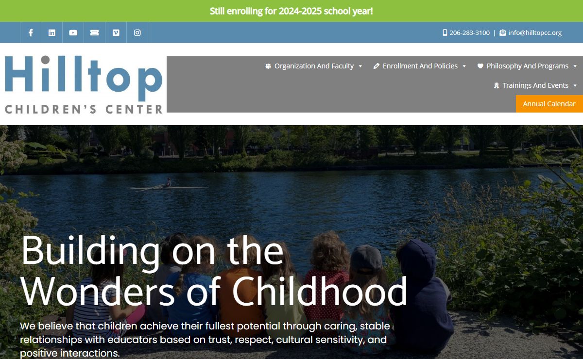 Everything We Do... We Do It Together! - Hilltop Children's Center