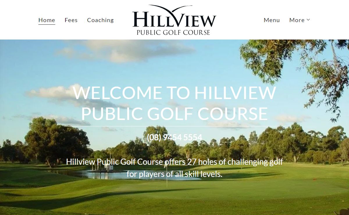 Hillview Golf Course, WA - Golf Course - Perth, Western Australia