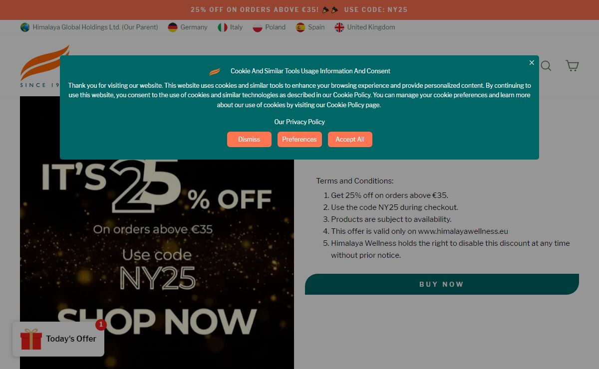 Buy Himalaya Products on the Official Himalaya Online Store for Europe – Himalaya Wellness (Europe)