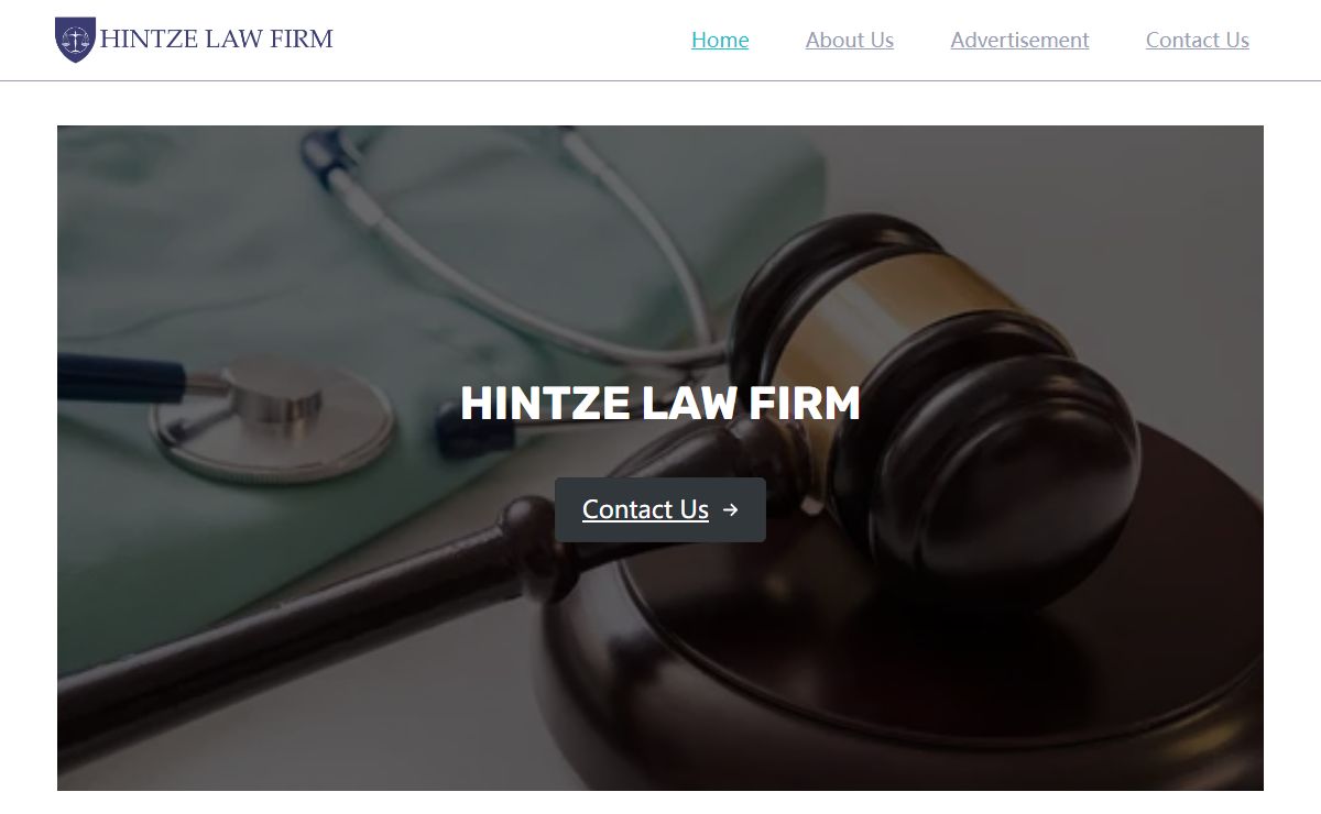 Home | HINTZE LAW FIRM