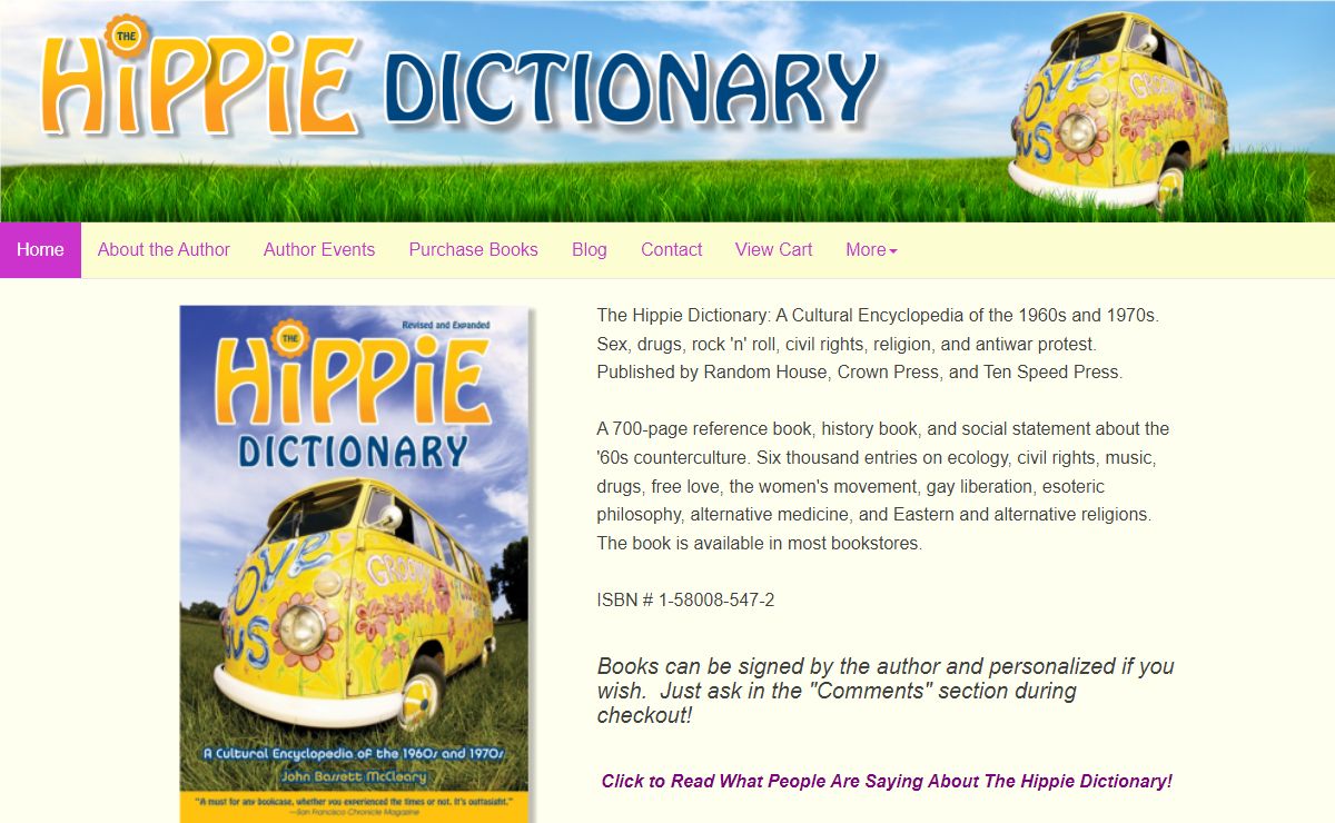 The Hippie Dictionary: About the '60s and '70s